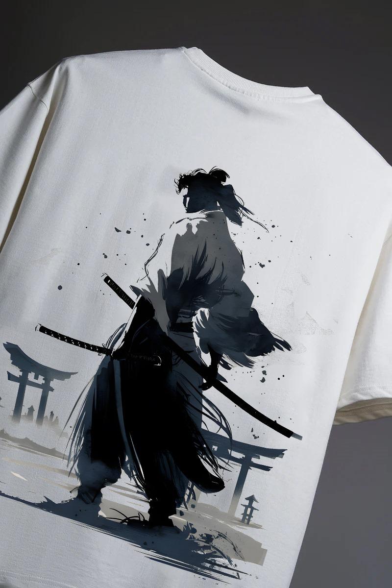 Samurai - The Warrior Oversized T-Shirt