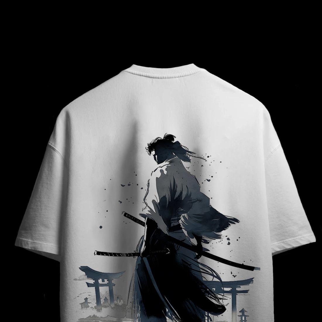 Samurai - The Warrior Oversized T-Shirt